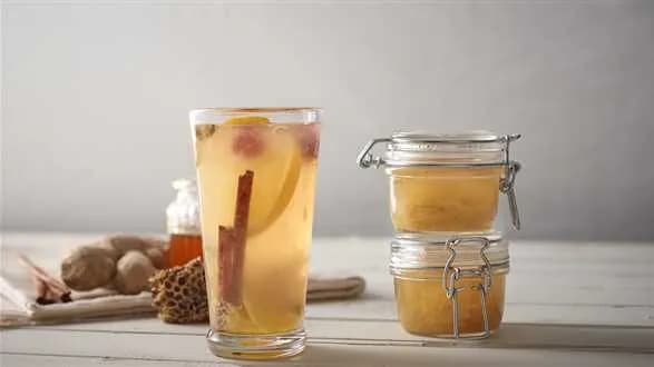 Złoty napar z imbiru