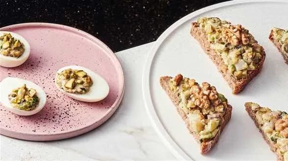 Sylwestrowe jajka faszerowane