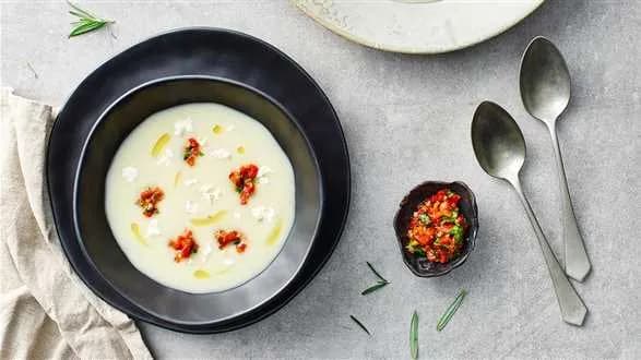 Zupa porowo-ziemniaczana