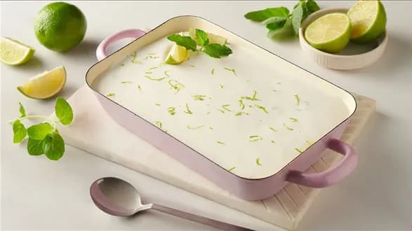 Limonkowe ciasto bez pieczenia