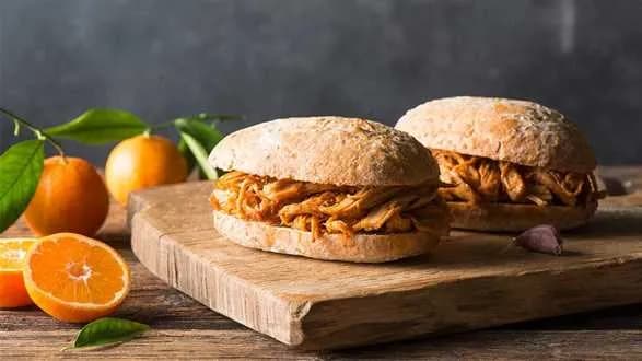 Mandarynkowy pulled pork