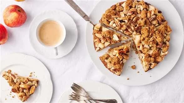 Ciasto "pszczółka" z orzechami włoskimi