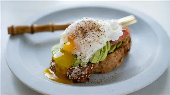 Jajka w koszulkach z airfryera