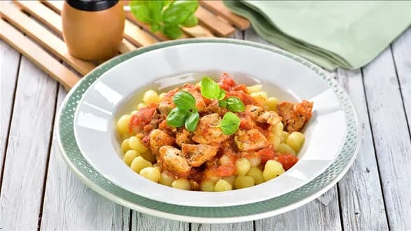 Gnocchi z kurczakiem