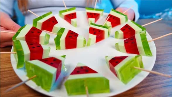 Arbuziaki z galaretki