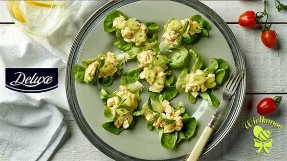 Sałatka z selera i jajek z ziołami