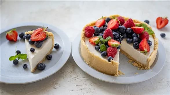 Sernik na zimno z serków wiejskich (MCS)