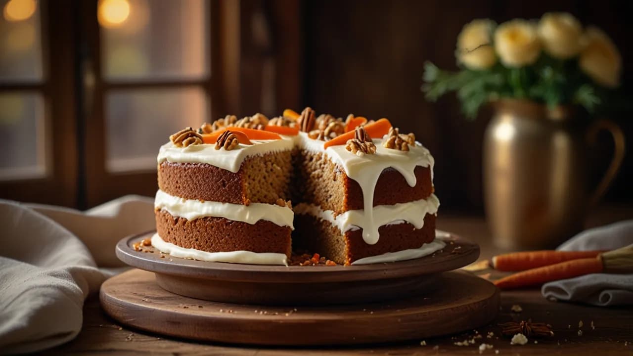 Jak zrobić domowe ciasto marchewkowe: Sprawdzony przepis na aromatyczne ciasto