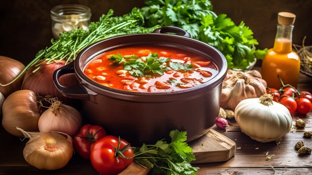 Zupa pomidorowa bez mięsa: tajemnica smaku pełnego aromatu