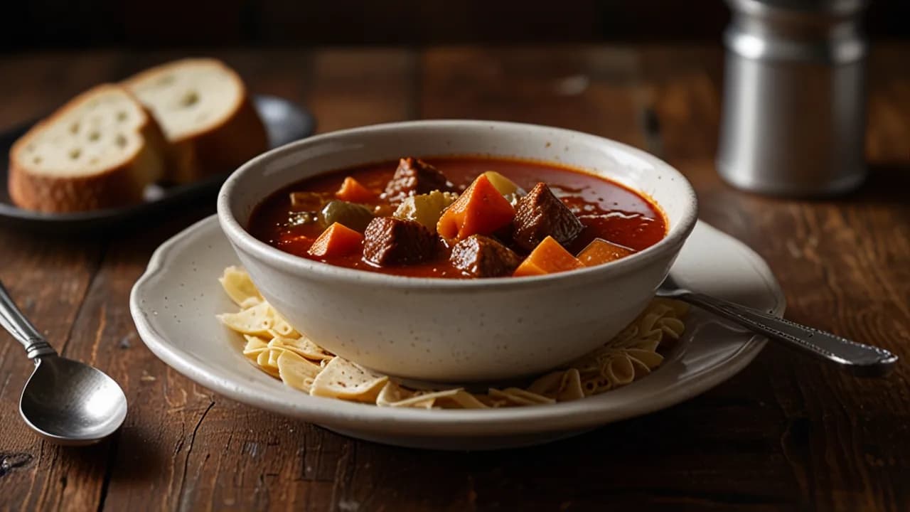 Jak zrobić zupę gulaszową: Pyszny przepis na gęstą i sycącą zupę gulaszową