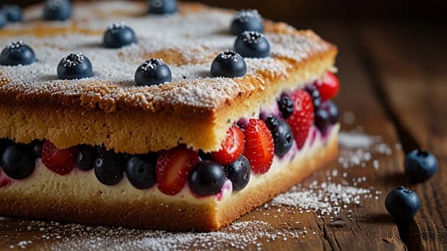 Jak zrobić domowe ciasto z truskawkami i borówkami: Przepis na ciasto