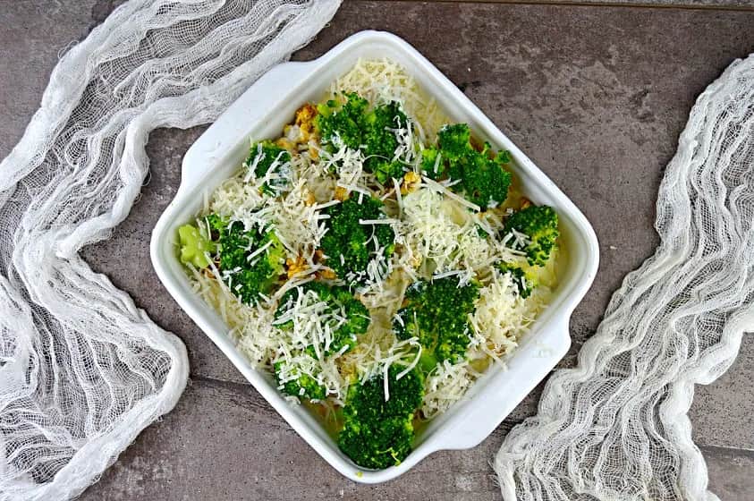 Zdrowa zapiekanka z brokułami fit - przepis na niskokaloryczne danie
