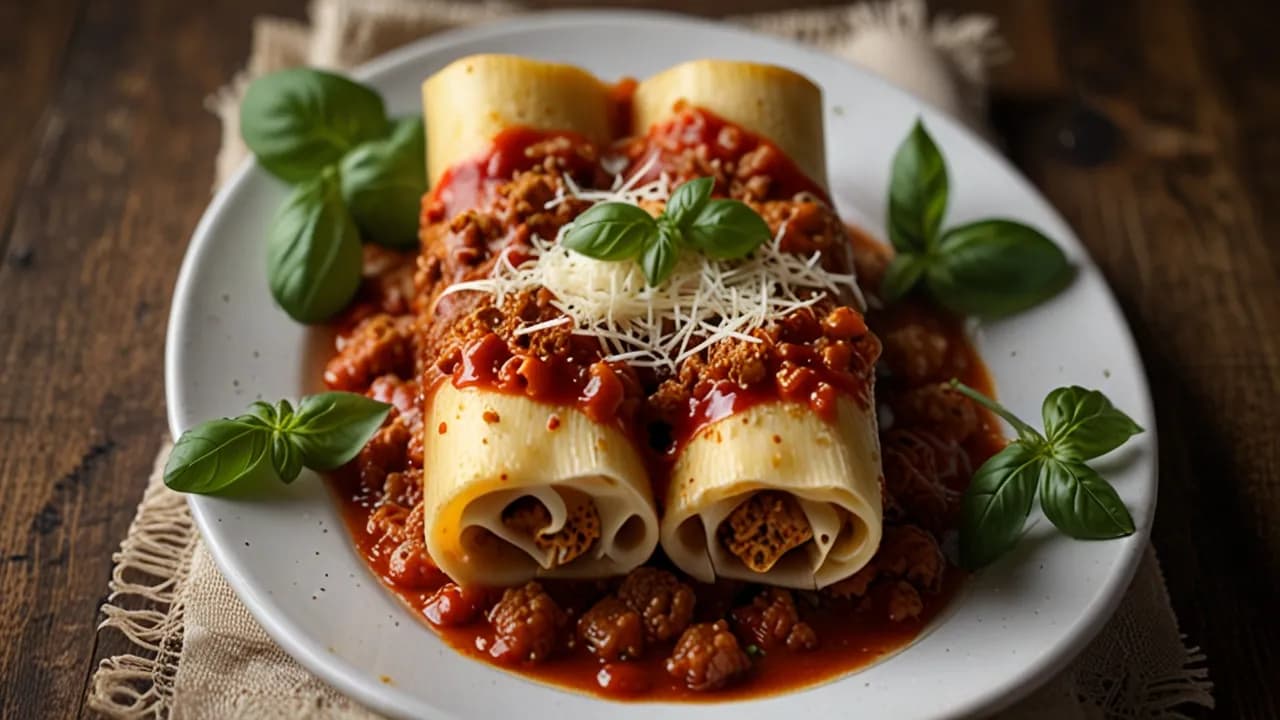 Cannelloni z mięsem mielonym: Przepis na pyszne cannelloni z mięsem
