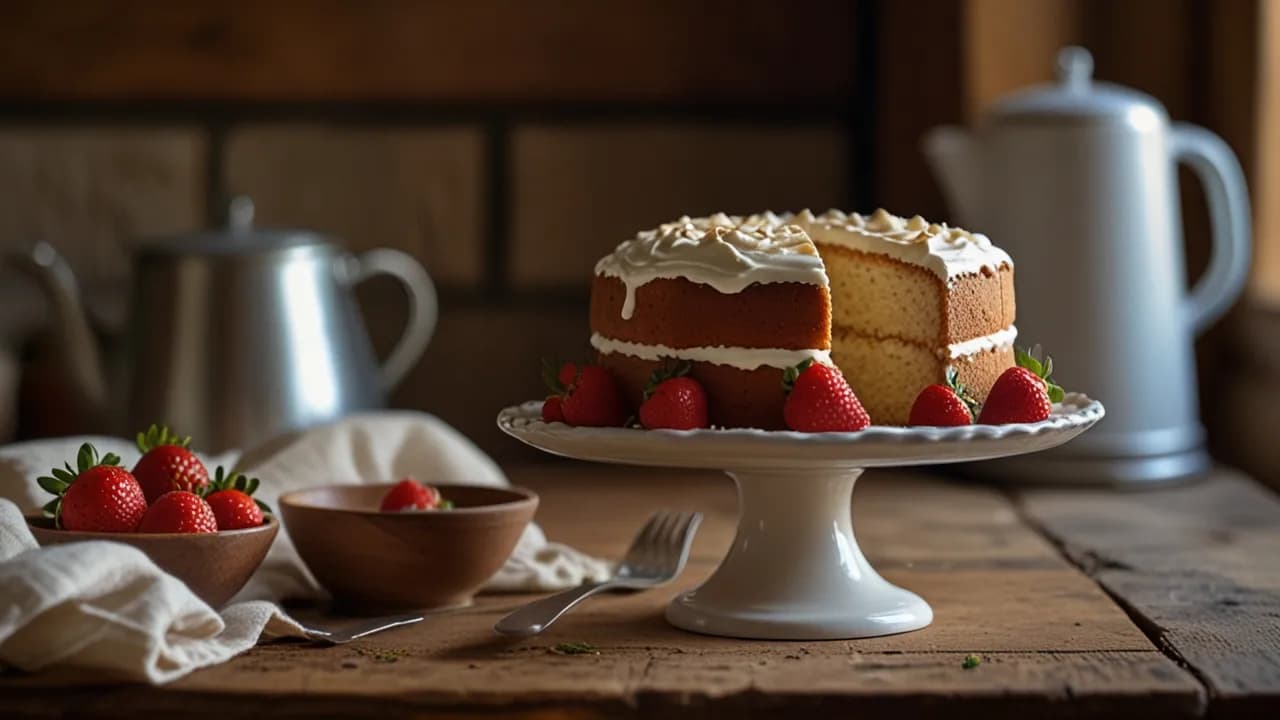 Jak zrobić domowe ciasto śmietanowe: Przepis na wilgotne i puszyste ciasto