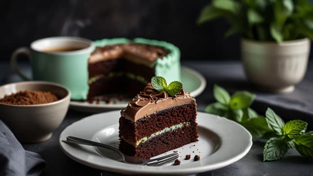 Jak zrobić domowe ciasto z czekoladą i miętą: Pyszny przepis na ciasto