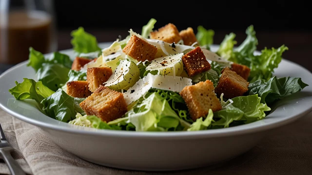 Przepis na sałatkę Cezar: Klasyczna wersja idealna na każdą okazję