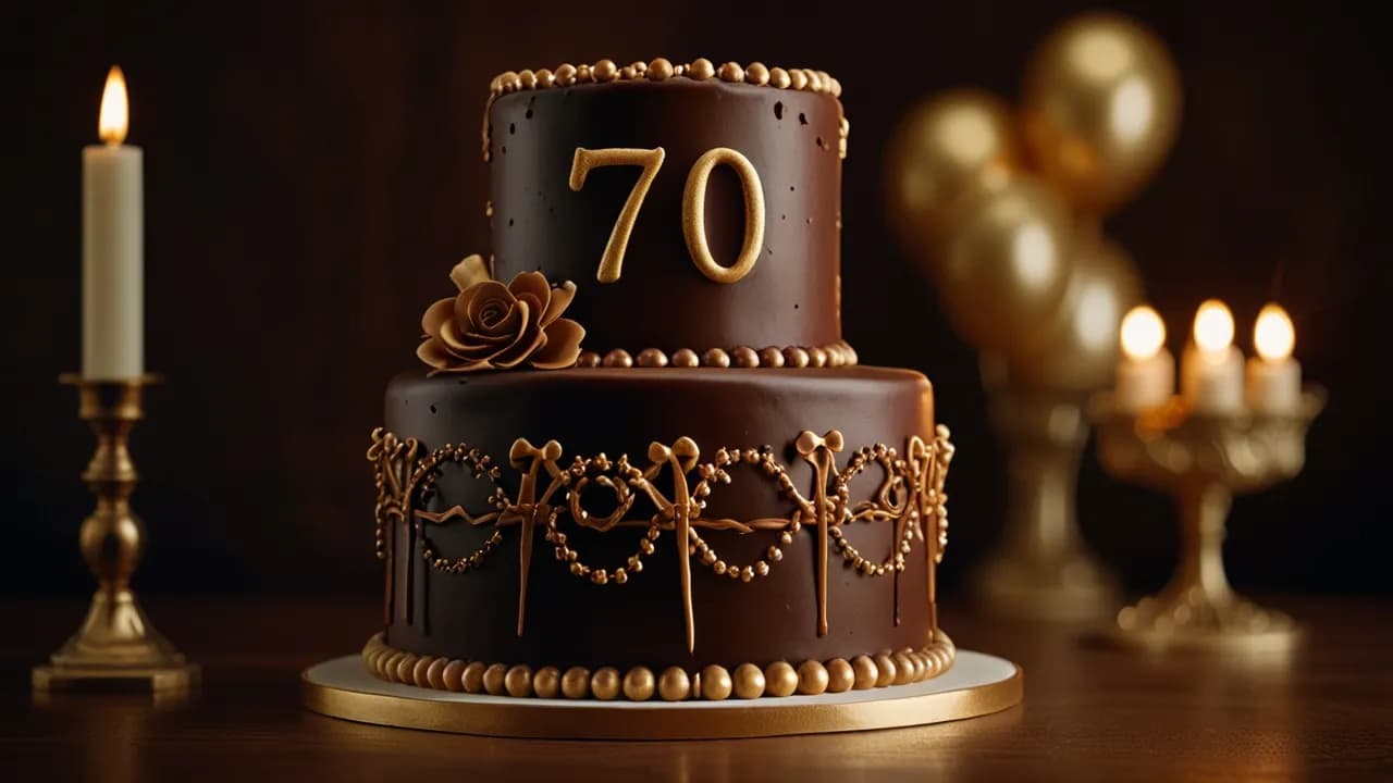 Tort na 70 urodziny dla mężczyzny: Najlepsze przepisy na urodzinowy tort