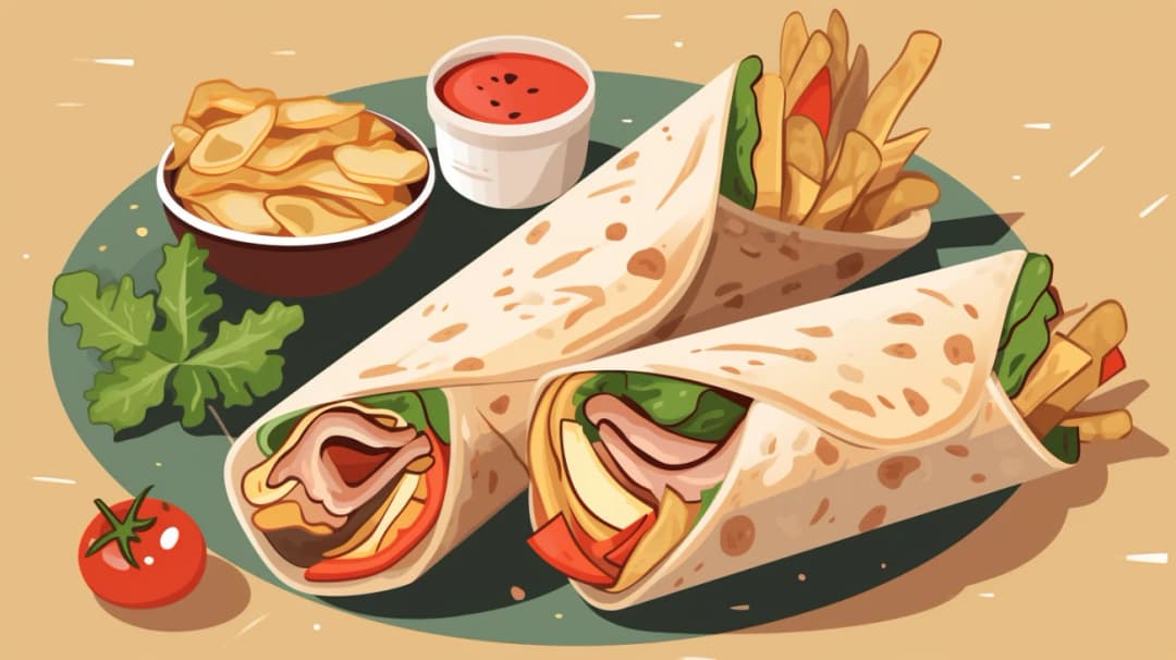 Ile kalorii ma kebab w tortilli - Kebab tortilla kcal