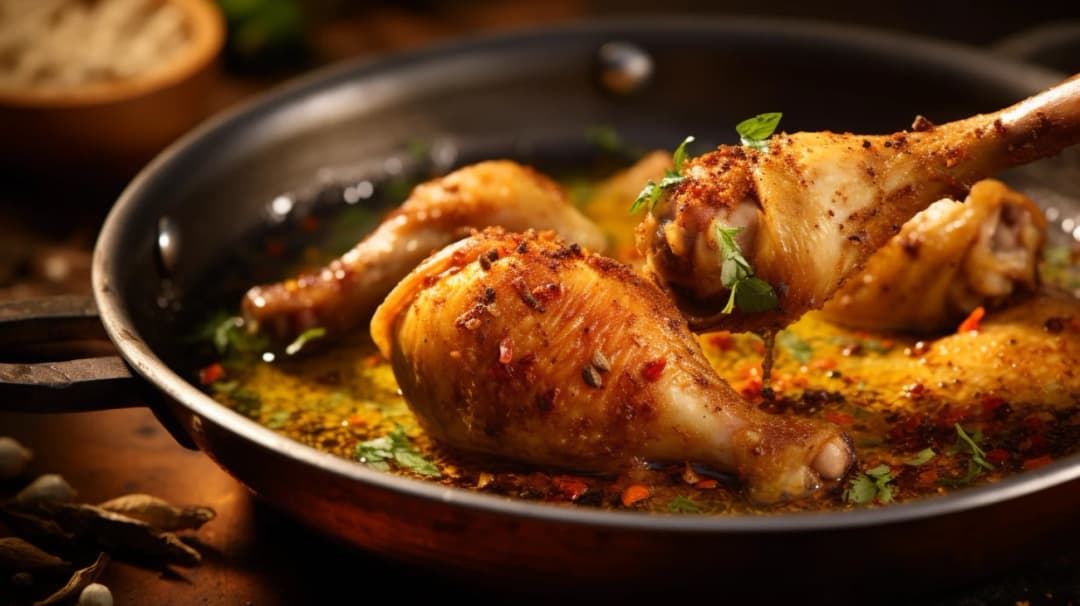 Przepis na udka z kurczaka na patelni