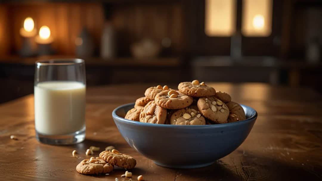 Jak zrobić domowe ciasteczka orzechowe: Pyszne przepisy na chrupiące ciasteczka
