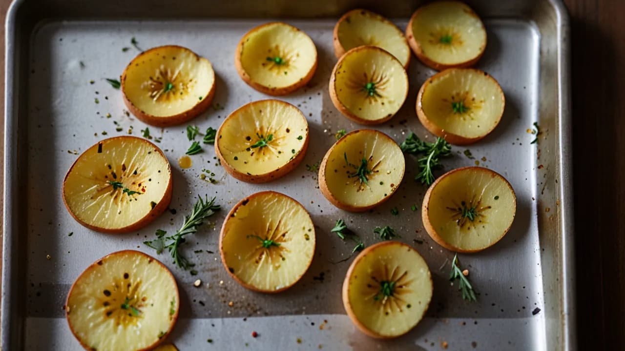 Talarki ziemniaczane z piekarnika: Jak zrobić idealne, chrupiące talarki