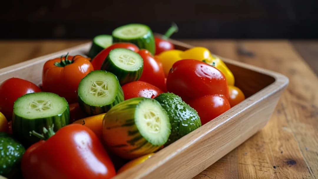 Sałatka z warzyw: Zdrowy przepis na lekki obiad pełen witamin