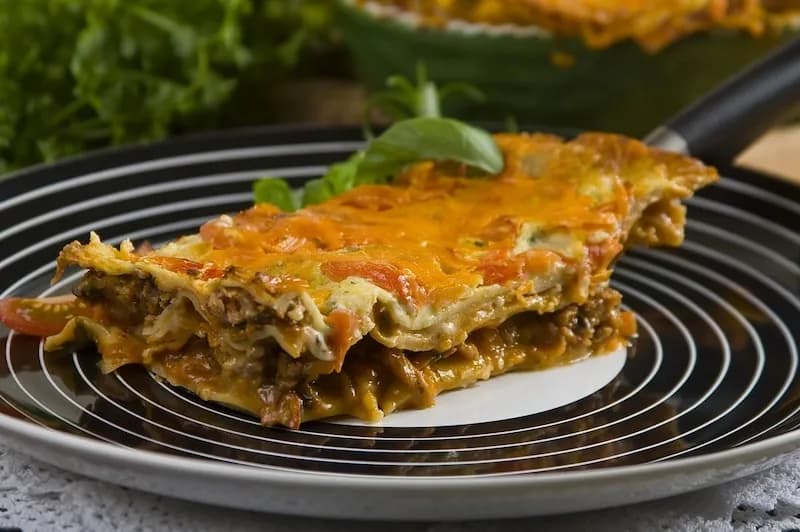 Najlepsza lazania z warzywami i pieczarkami