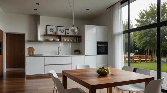 Jak przygotować białą kuchnię z drewnianym blatem: Przewodnik