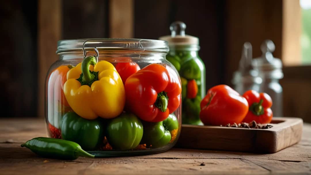 Jak przygotować paprykę na zimę do słoików – Prosty przepis na paprykę