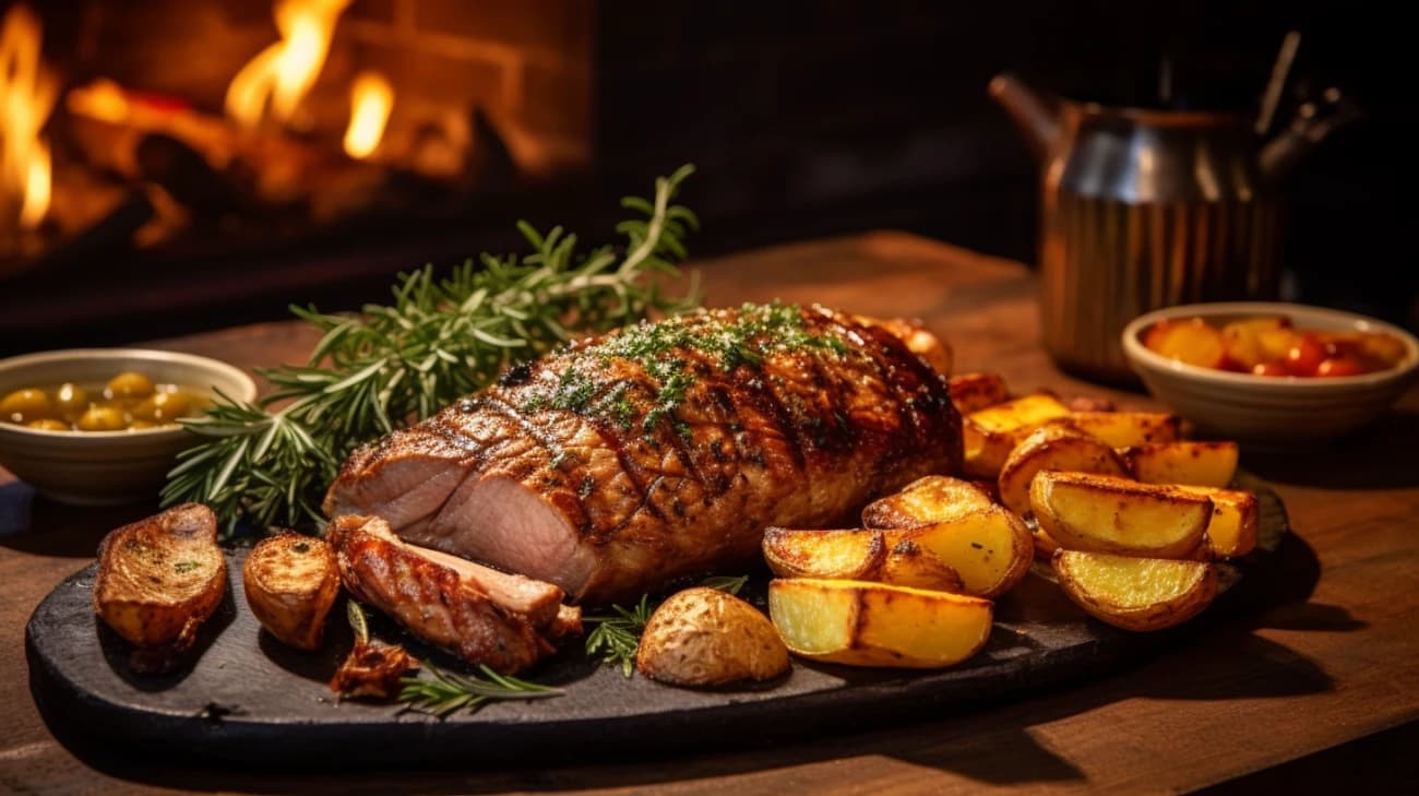 Soczysta gęś pieczona w kawałkach: krok po kroku