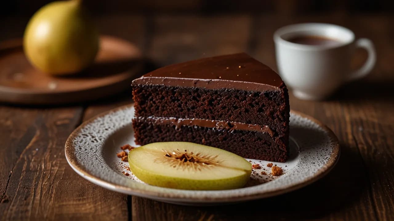 Jak zrobić ciasto czekoladowe z gruszkami: Pyszny przepis na ciasto