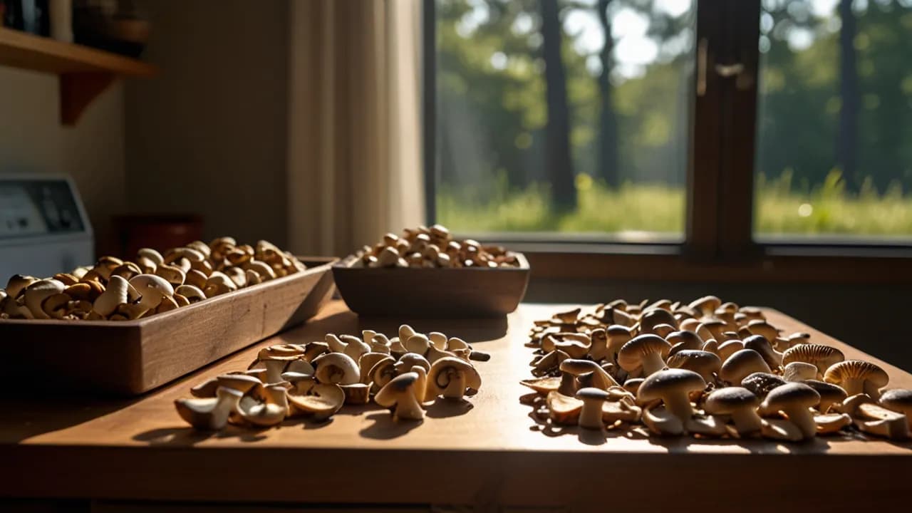 Jak suszyć grzyby w domu: Wskazówki do skutecznego suszenia grzybów
