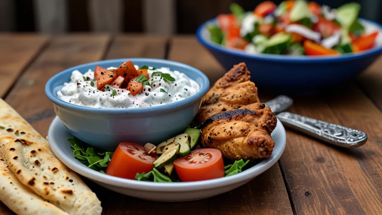 Pyszne sałatki gyros z kurczakiem: Najlepsze pomysły na sałatki na każdą okazję