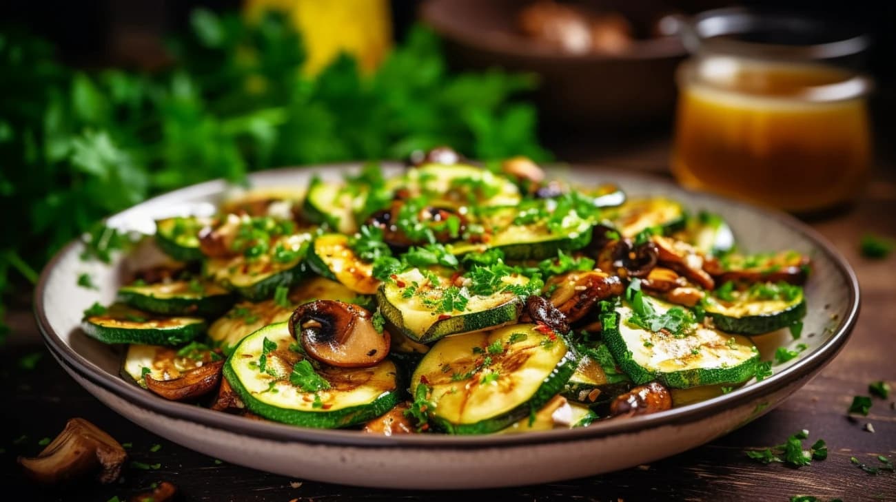 Cukinia z pieczarkami i serem: przepis na szybkie danie!